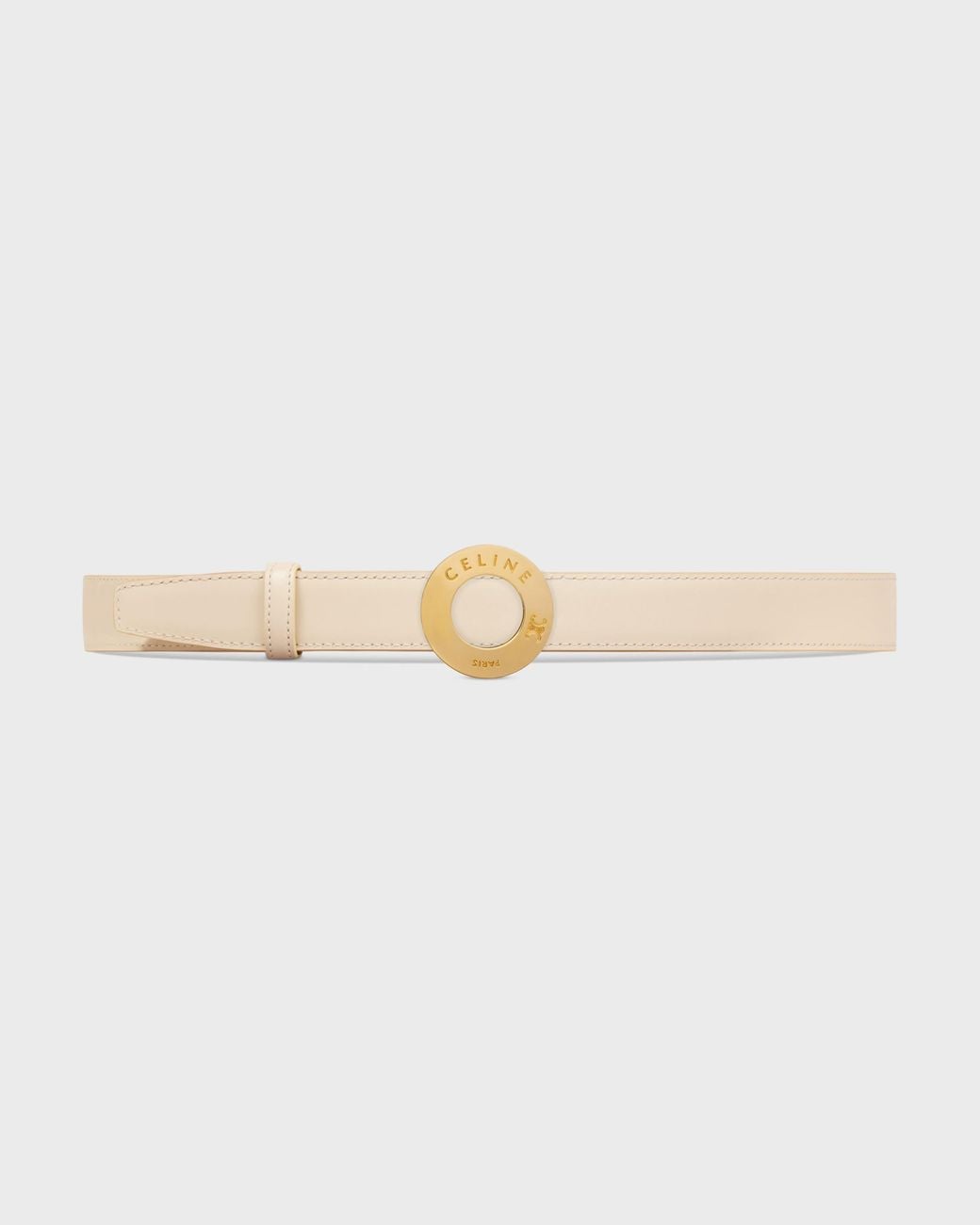 Céline Multicolor 25Mm Double-Sided Leather Belt With Disc Buckle
