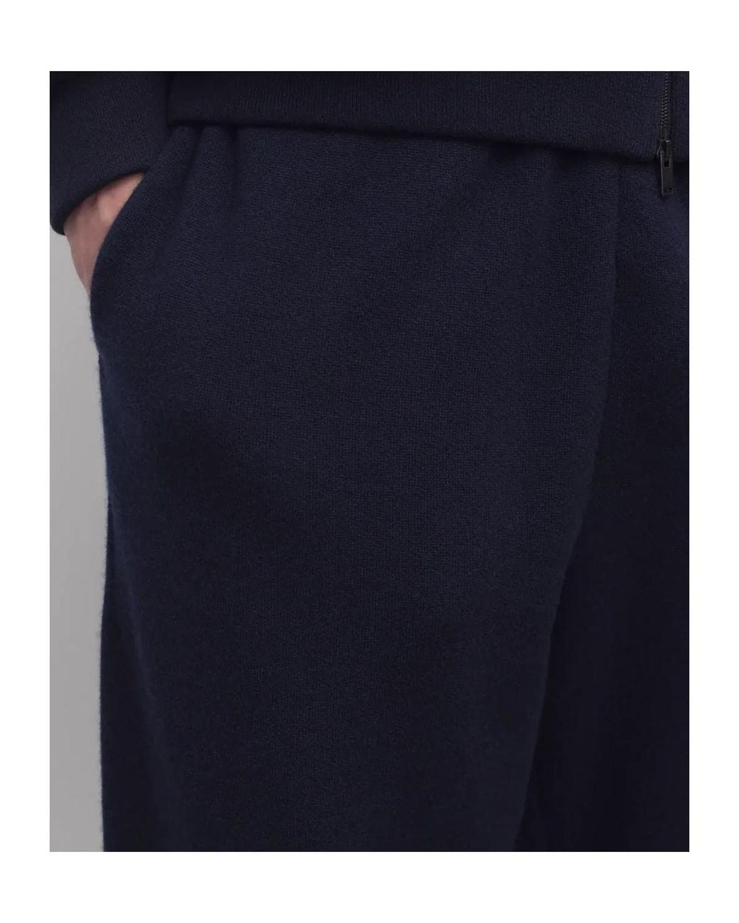 The Row Blue Zaven Elasticated Trousers for men