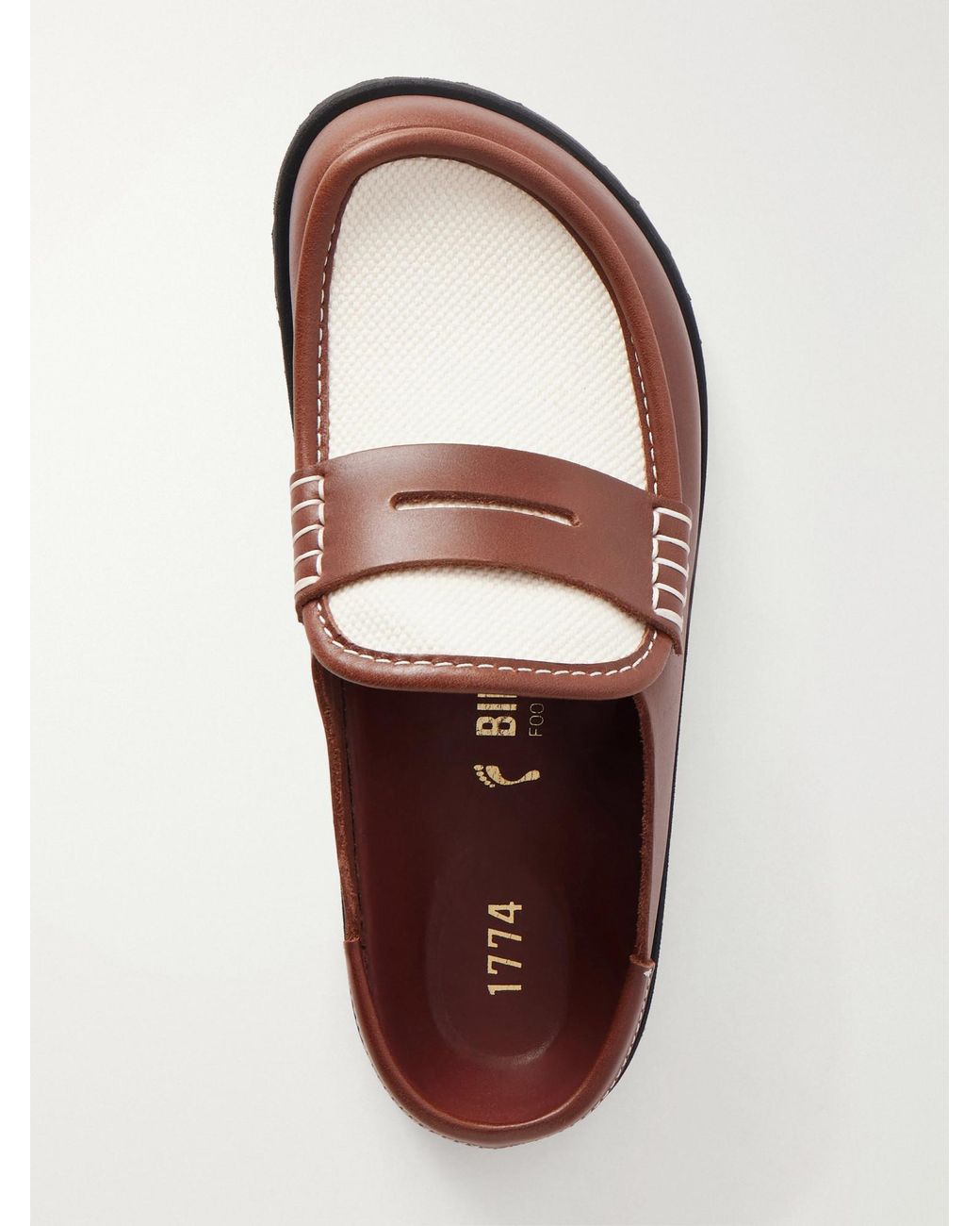 Birkenstock Brown Simple Loafers