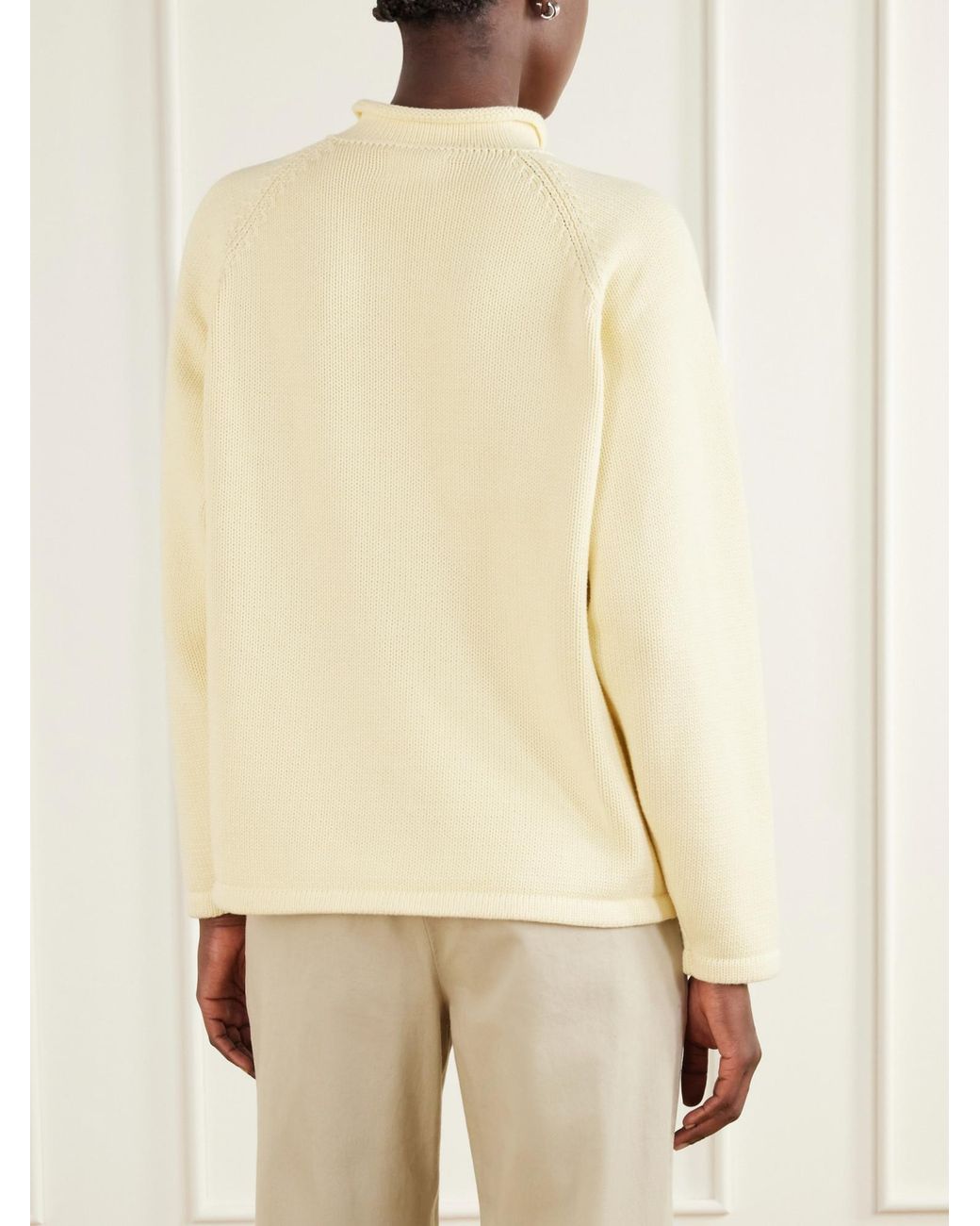 Still Here Natural Casual Knit Sweater