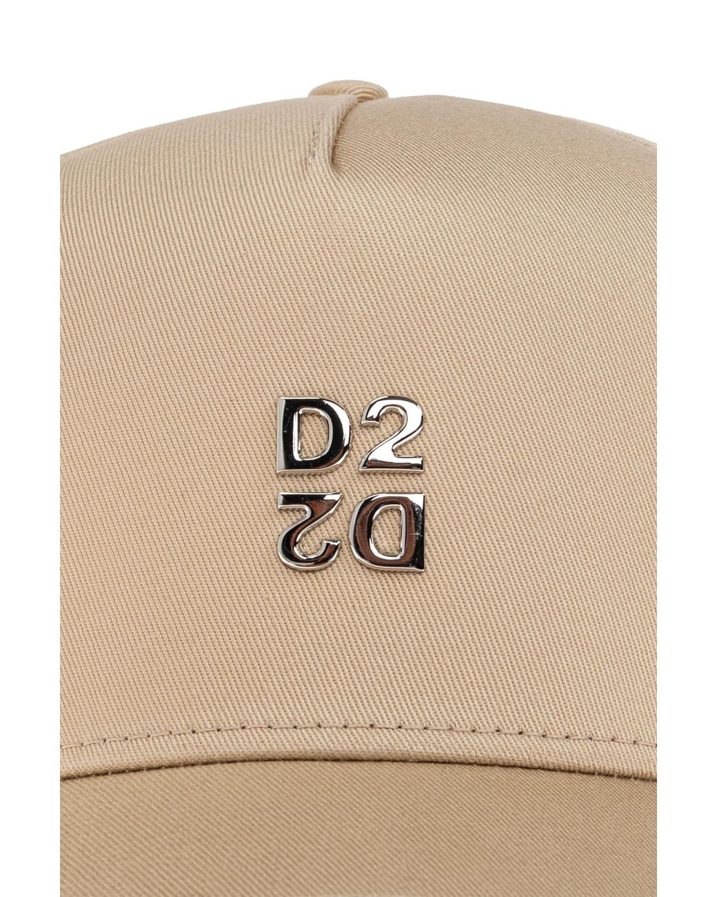DSquared² Natural Logo Hat for men