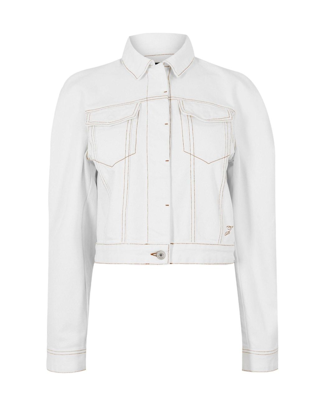 Jacquemus White Denim Jacket