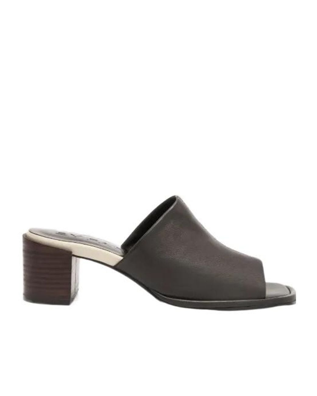 By Far Brown Francisco Mules