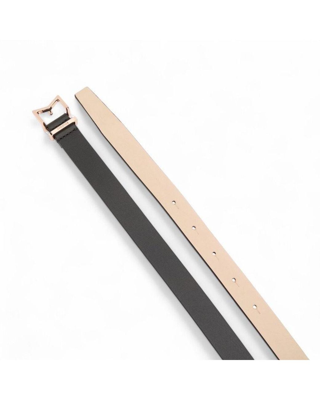Max Mara White Logo Belt