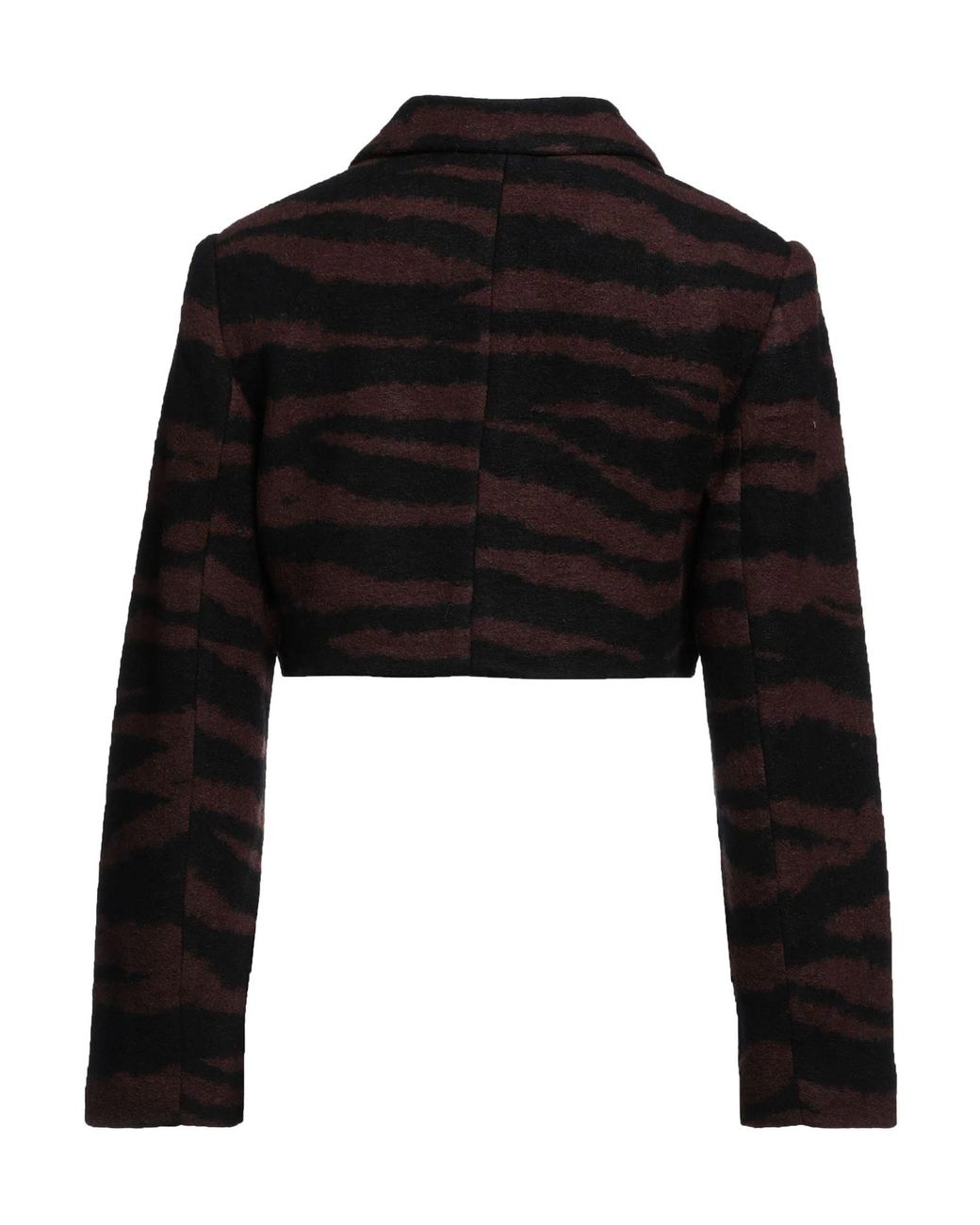 Ganni Black Cropped Casual Jacket