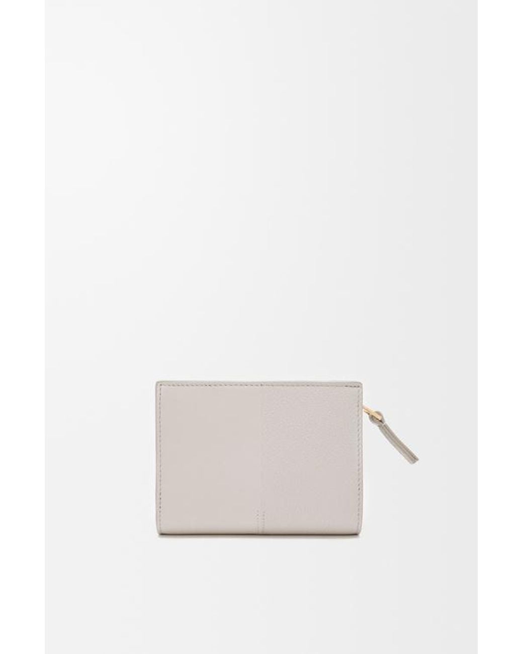 Loewe White Duet Compact Wallet