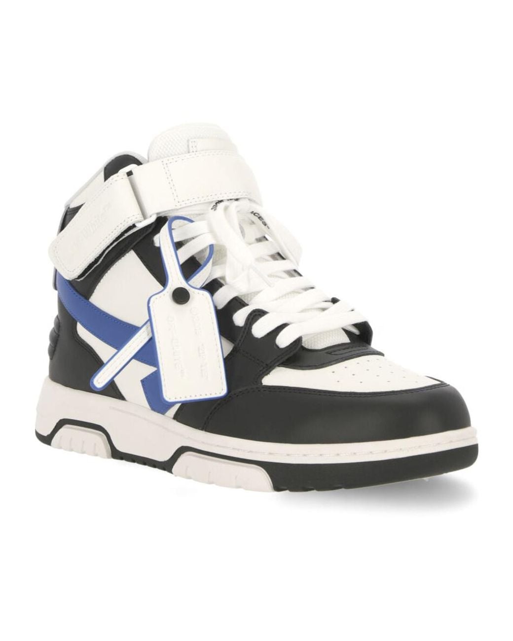 Off-White c/o Virgil Abloh Blue Out Of Office High-Top Sneakers for men