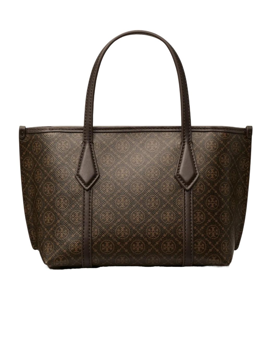 Tory Burch Brown Perry Mini Tote