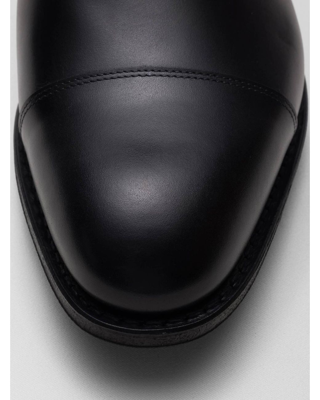 Church's Black Lace-Up Leather Ankle Boots for men