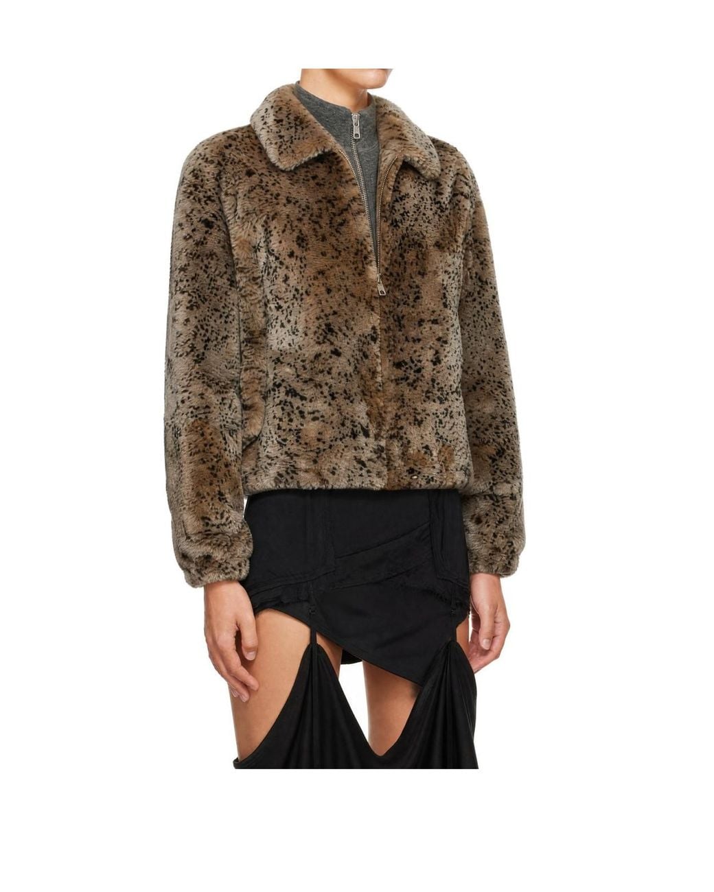 KNWLS Gray Collared Jacket