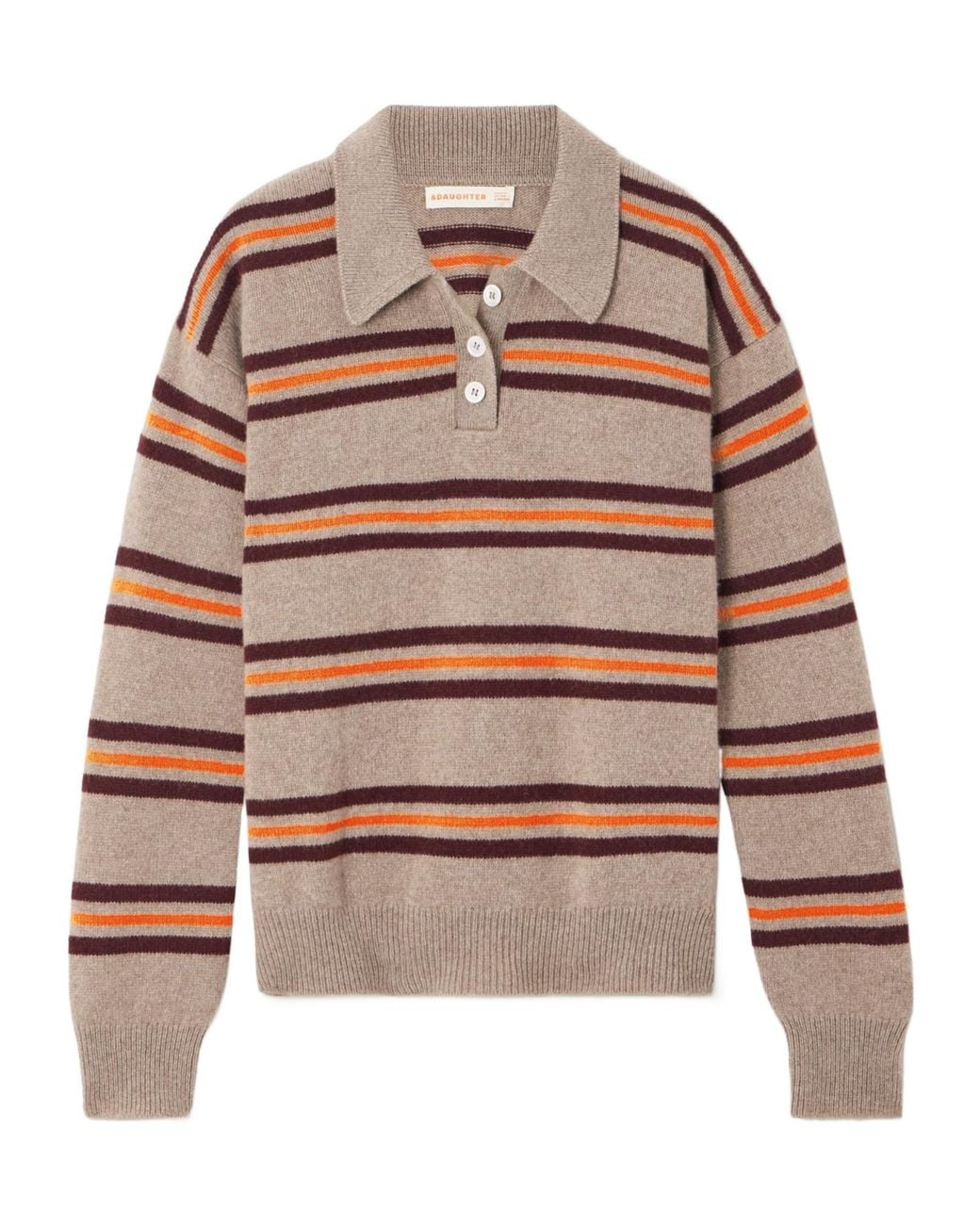 &Daughter Multicolor Striped Sweater
