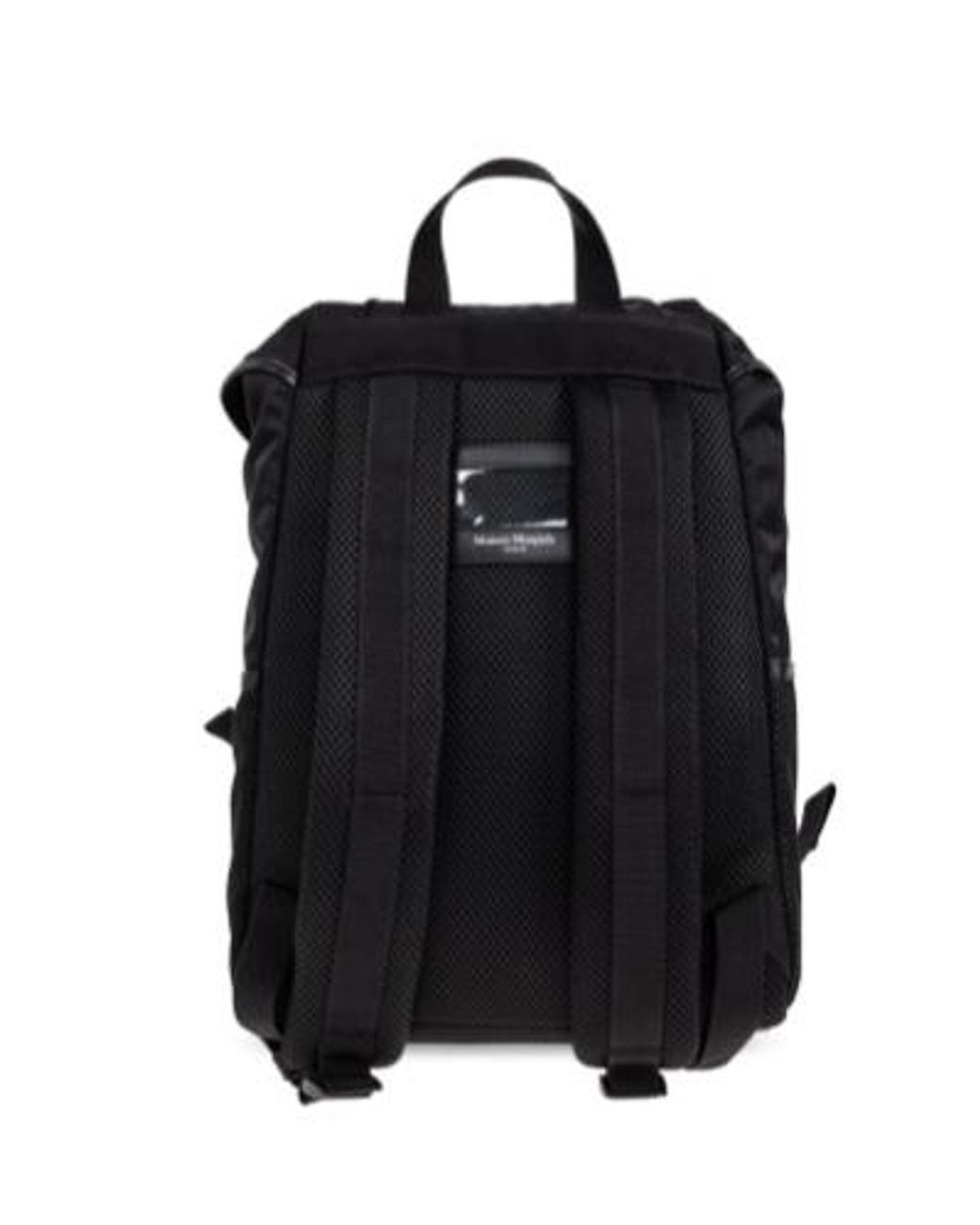 Maison Margiela Black High-Tech Medium Backpack for men