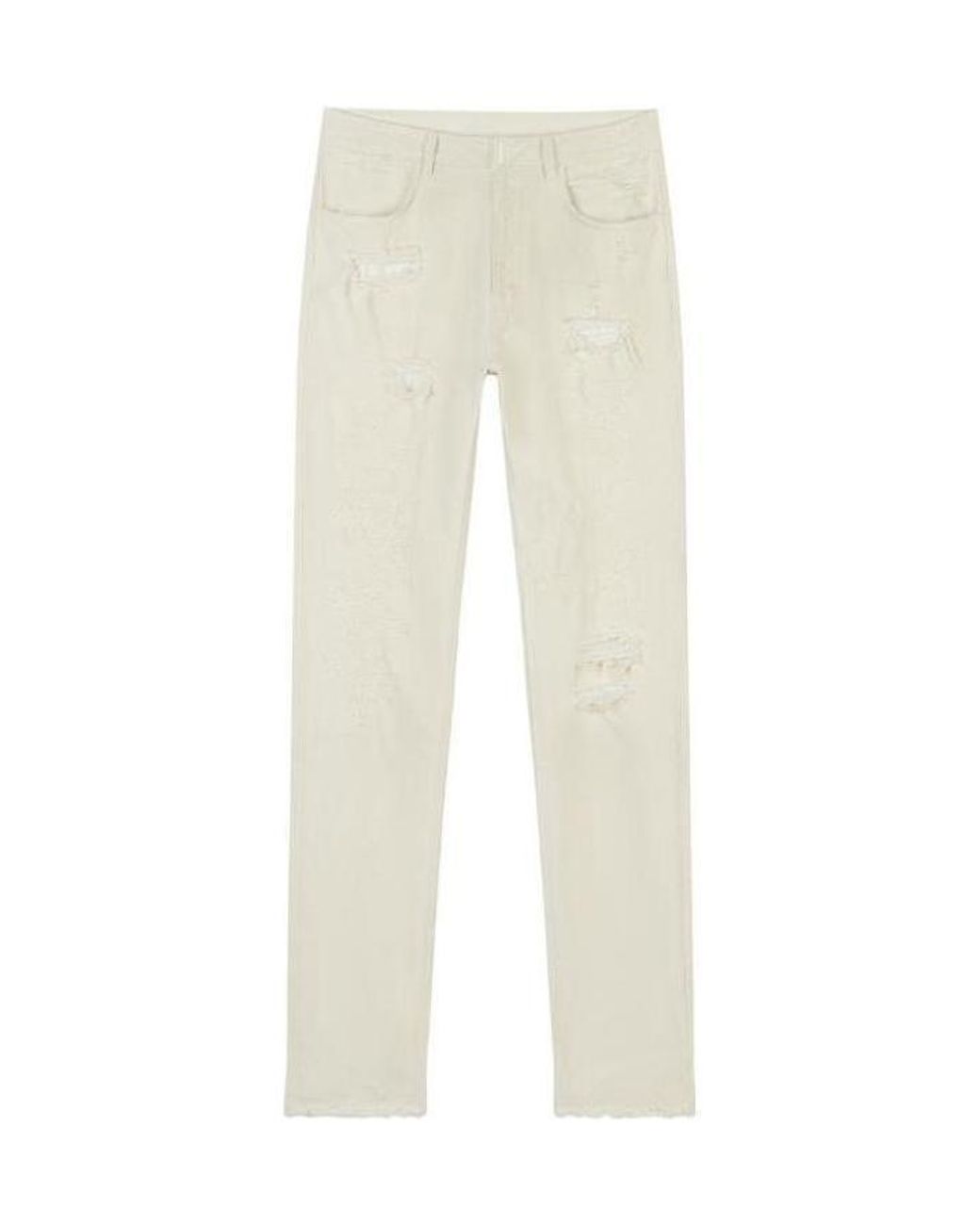 Givenchy Natural Destroyed Slim-Fit Jeans for men