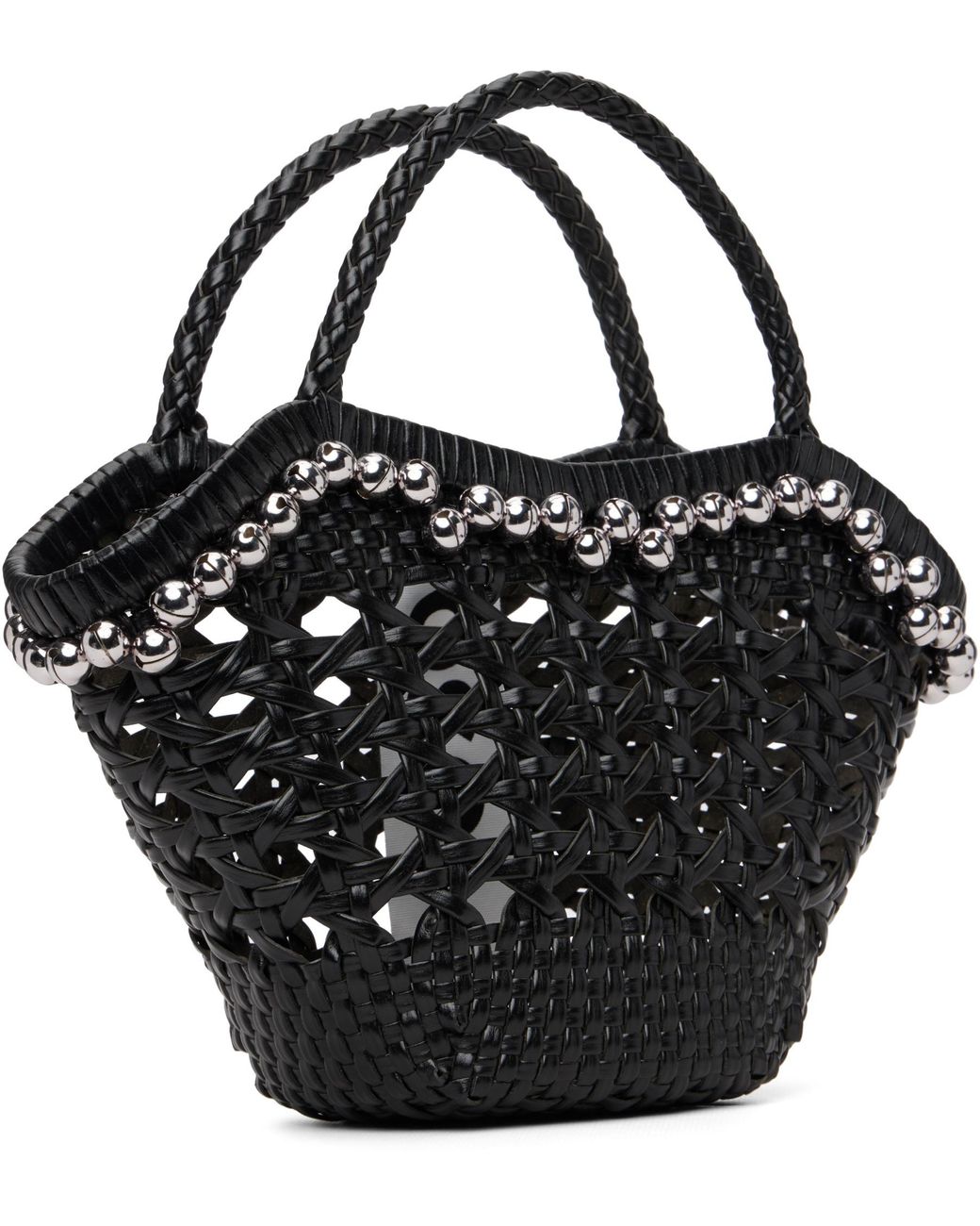 OSOI Black Lip Shopper Bag