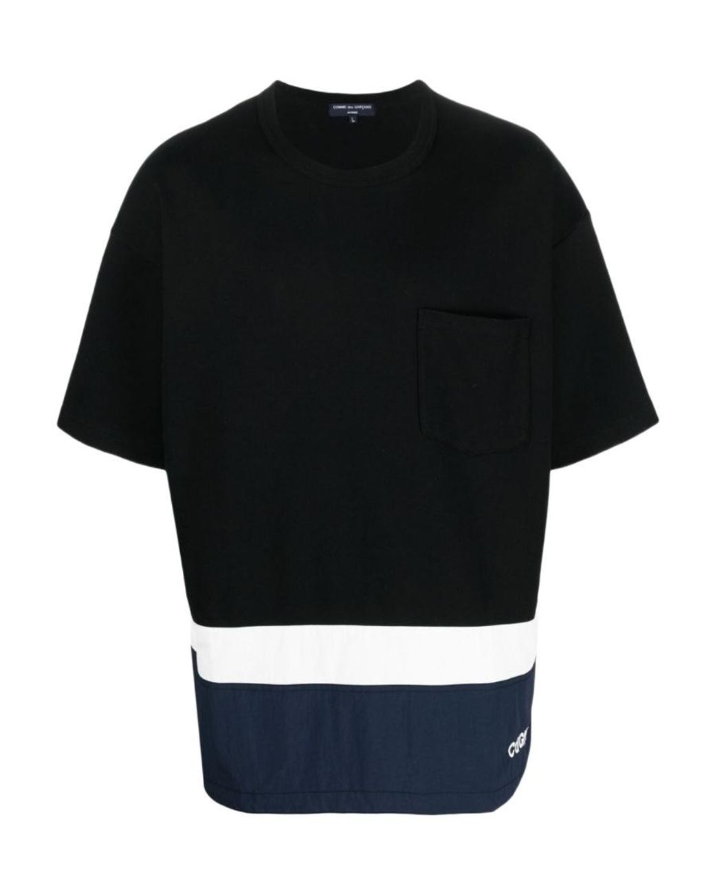 Comme des Garçons Black Logo Round-Neck T-Shirt for men