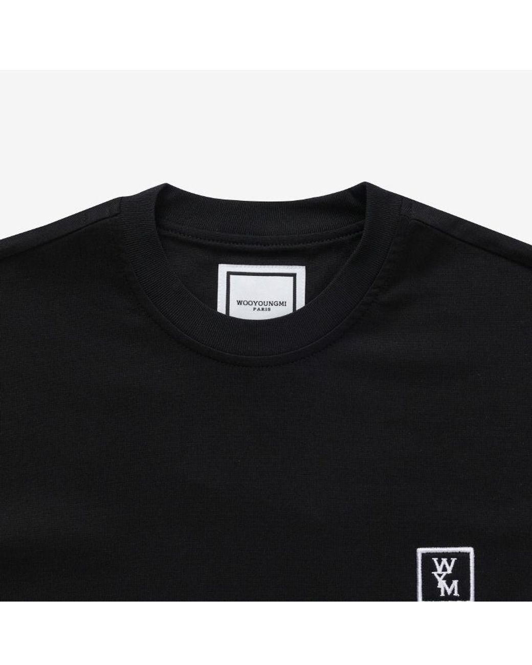 Wooyoungmi Black Long-Sleeved T-Shirt