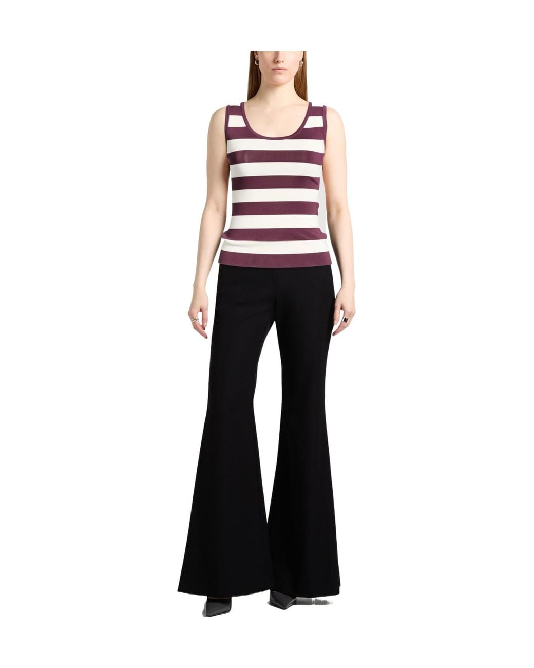Dolce & Gabbana Red Top Viscose, Polyamide, Elastane