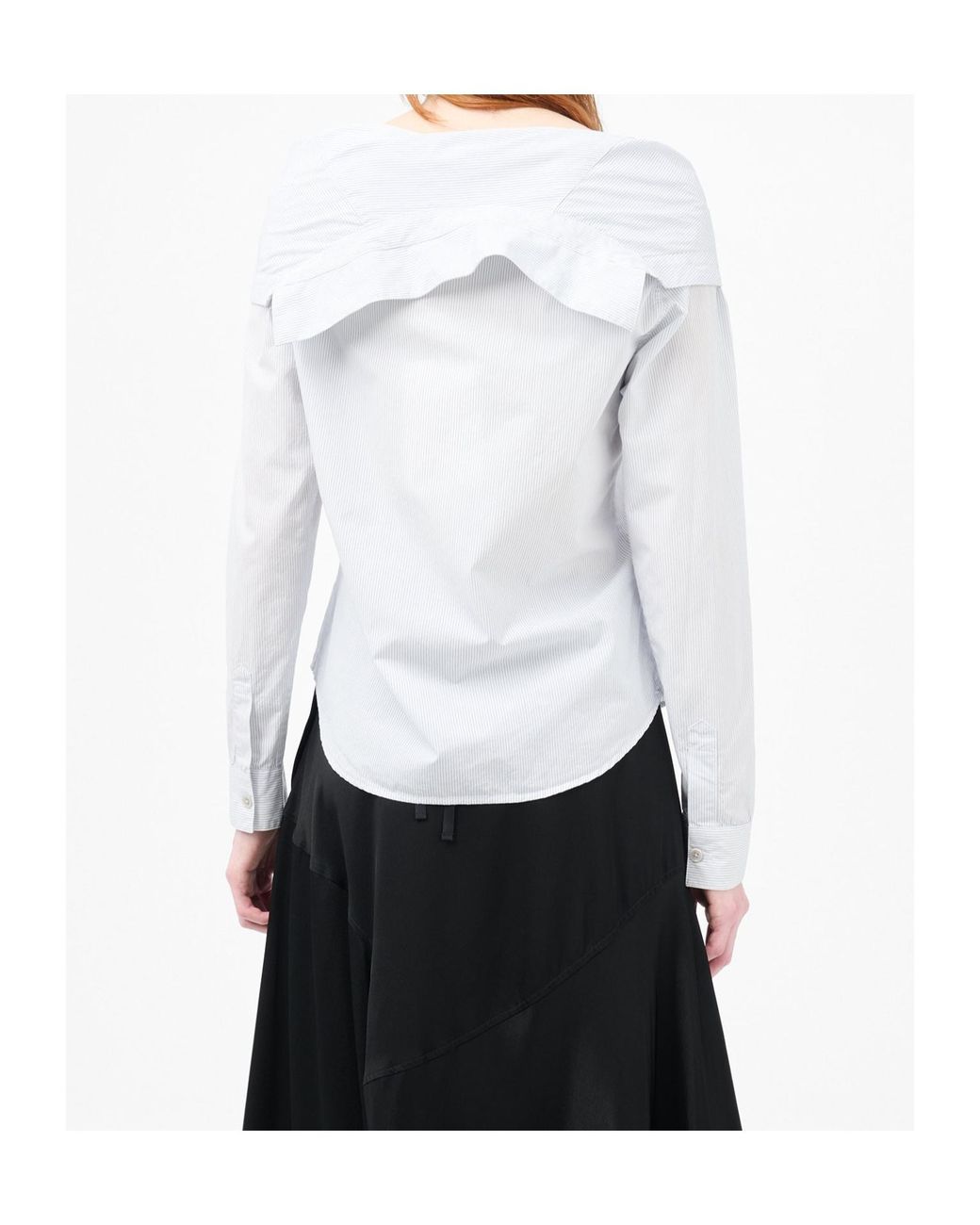 Our Legacy White Kaonashi Embroidered Shirt