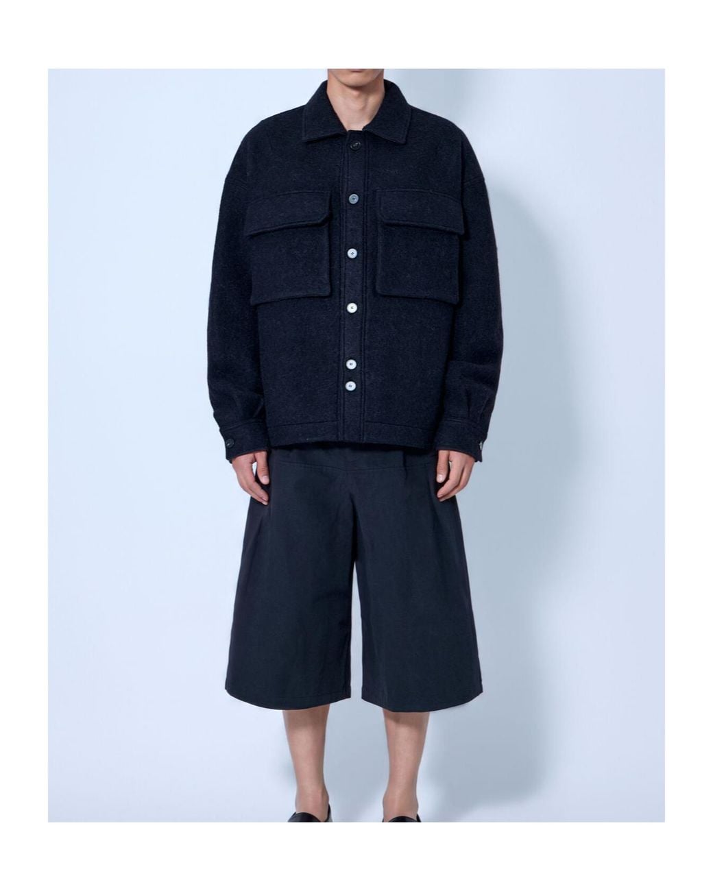 Entire studios Black Long-Sleeve Jacket for men