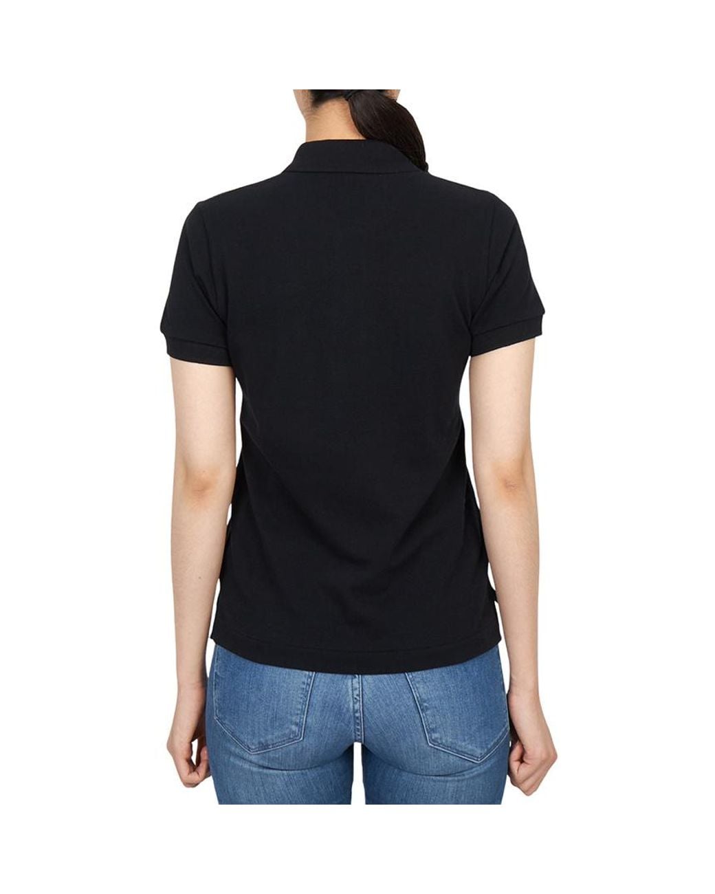 Comme des Garçons Black Short-Sleeved Polo Shirt