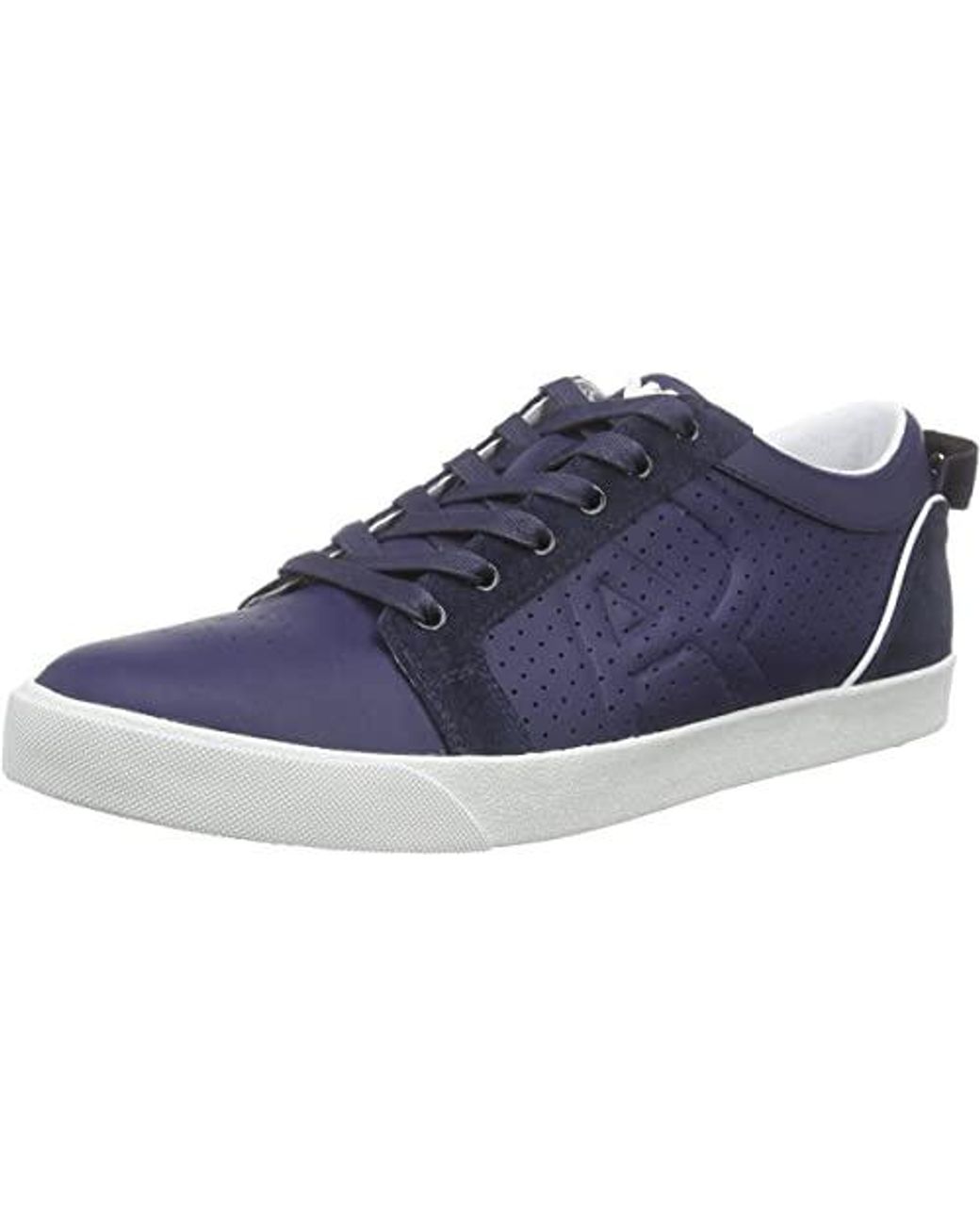 Armani Jeans Blue Logo Details Casual Sneakers for men