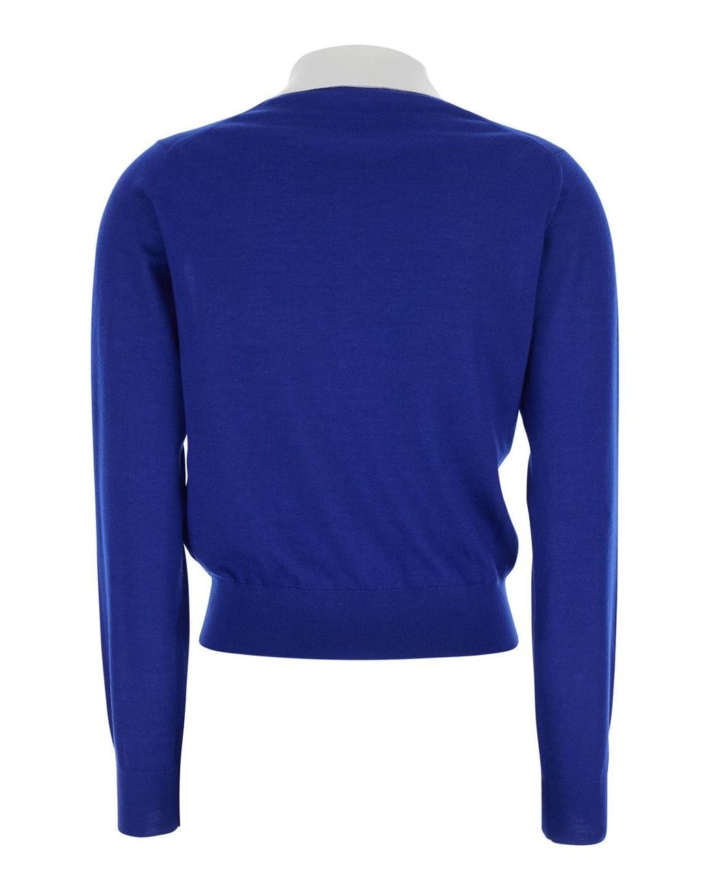 Céline Blue Polo Sweater