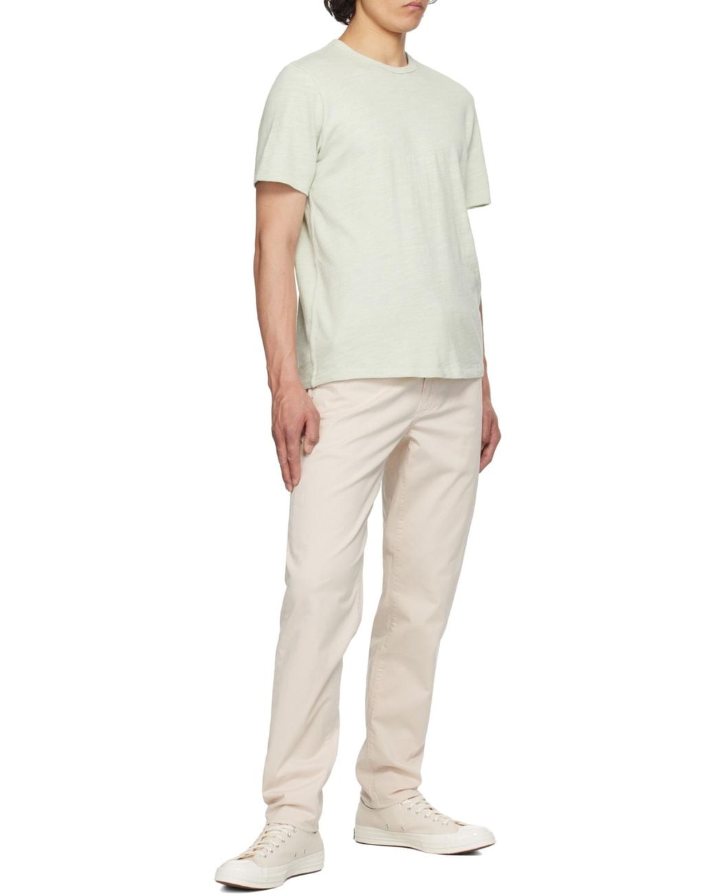 Rag & Bone White Short-Sleeved T-Shirt for men