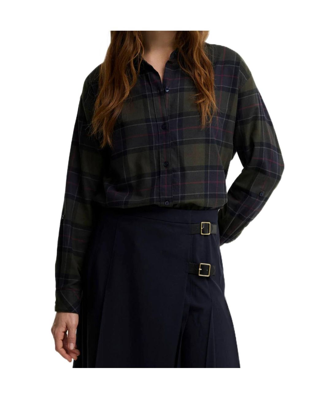 Barbour Gray Elishaw Relaxed Shirt