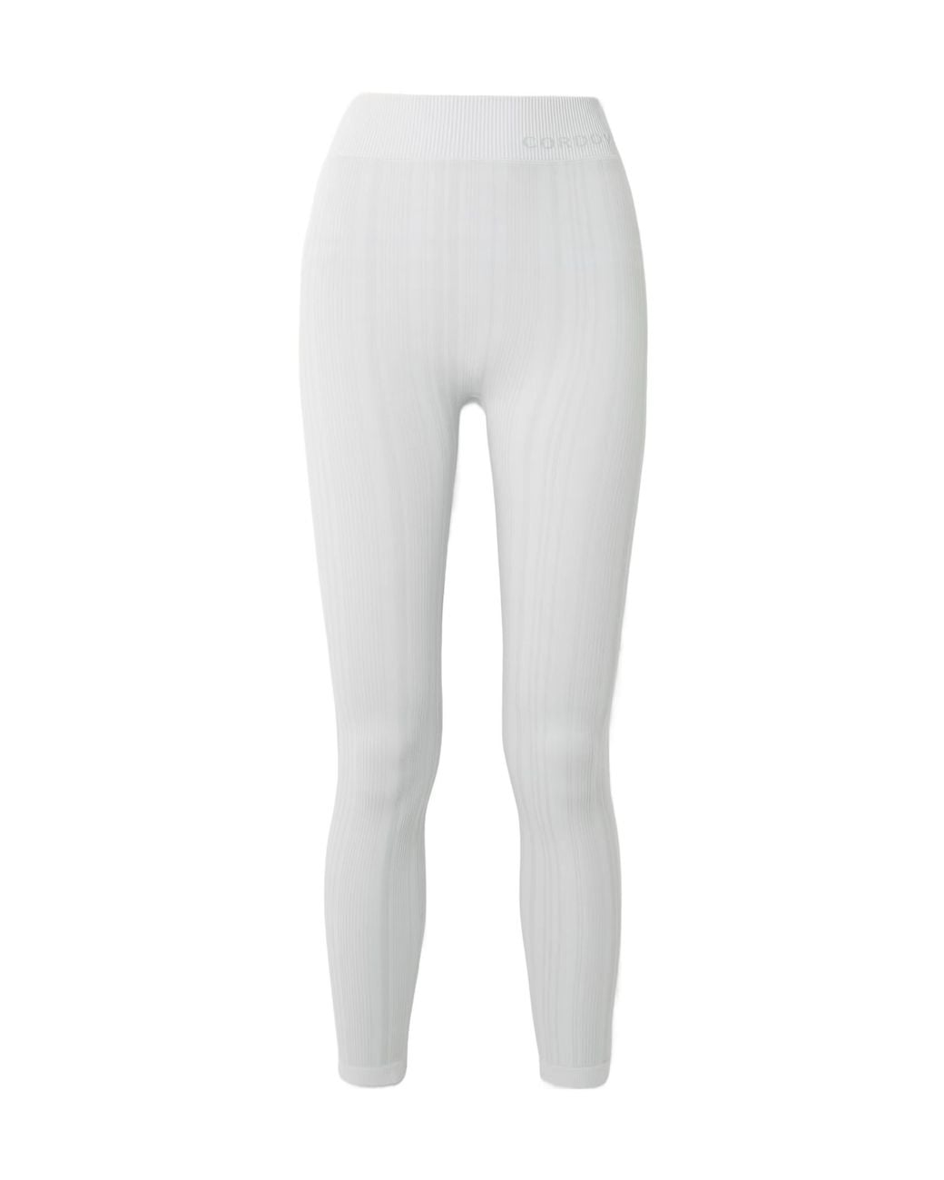 CORDOVA Gray Sol Ribbed-Knit Leggings