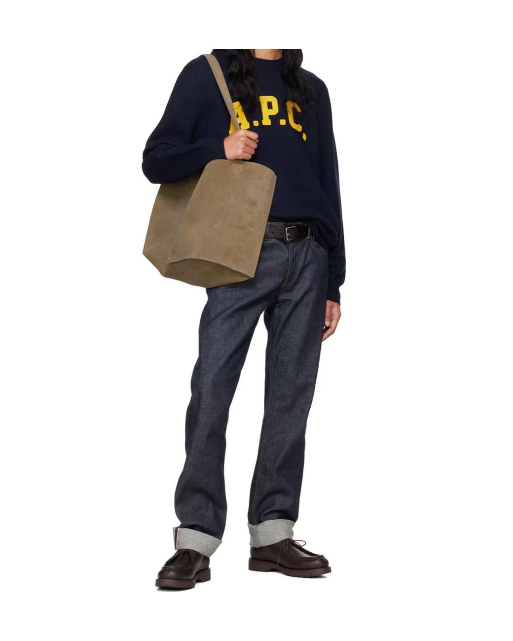A.P.C. Blue Sweaters for men