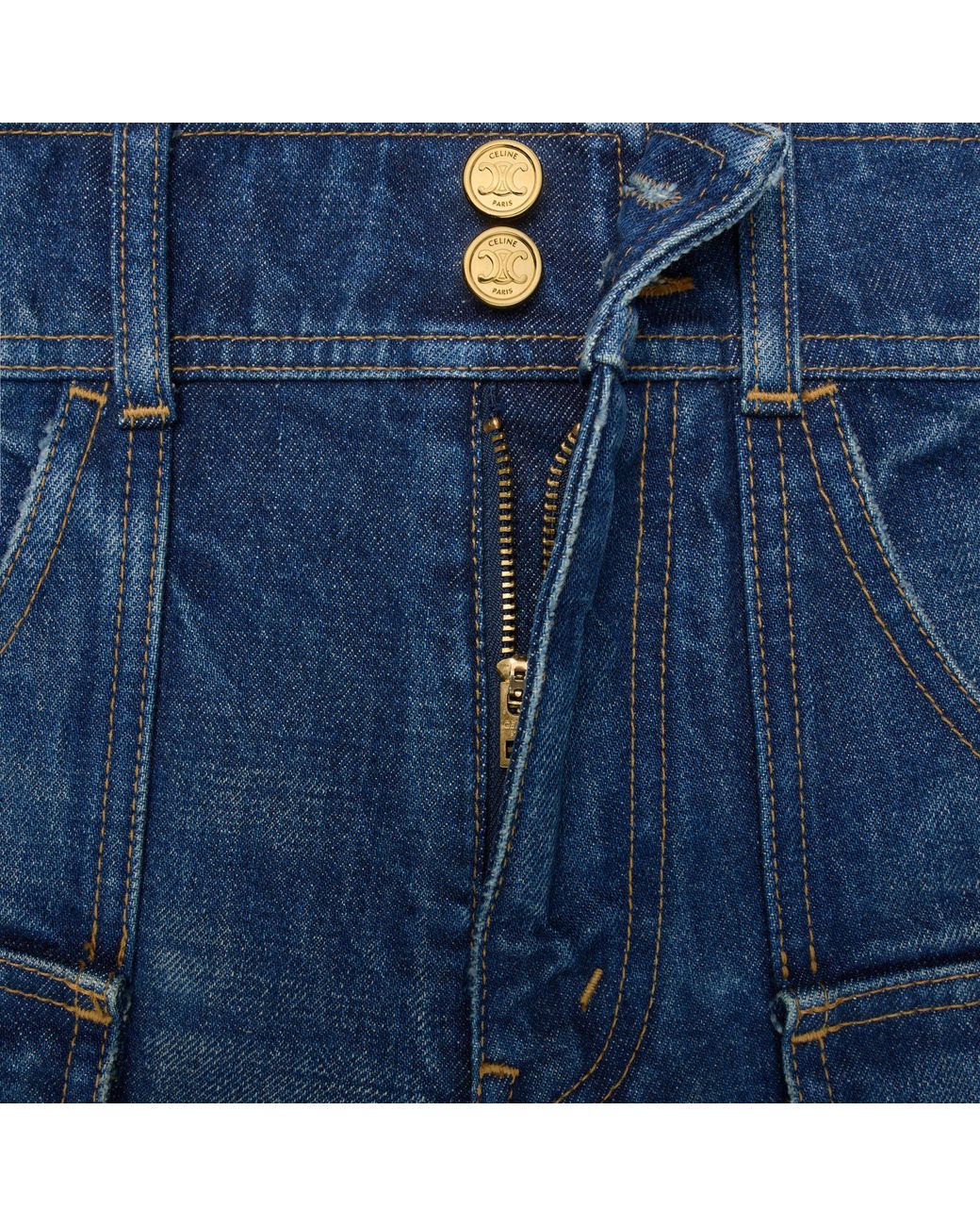 Céline Blue Kitty Shorts