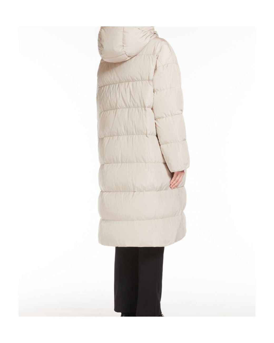 Max Mara Natural Long Double-Sided Down Jacket