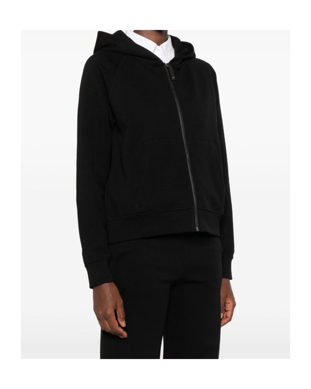 Max Mara Black Long-Sleeved Sweatshirt