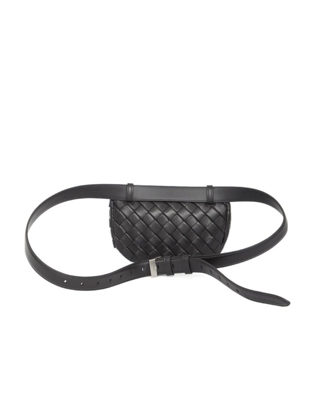 Bottega Veneta Gray Zip Belt Bag for men