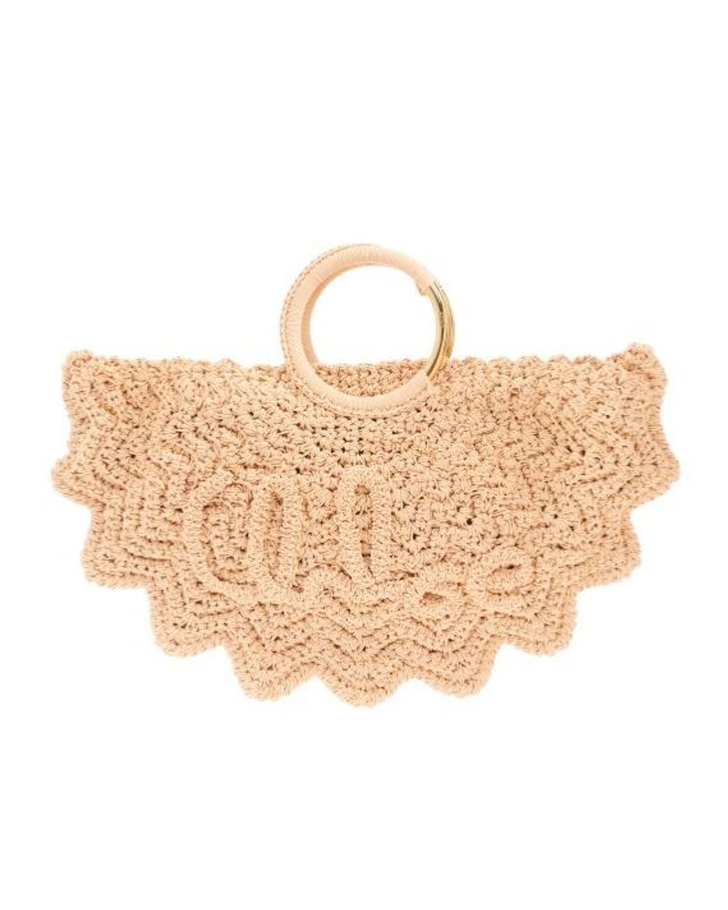 Chloé Natural Chloé Small Bracelet Paravent Tote Bag