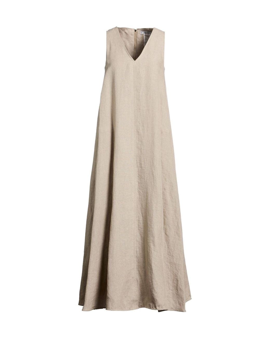 Max Mara Natural Maxi Dress Linen