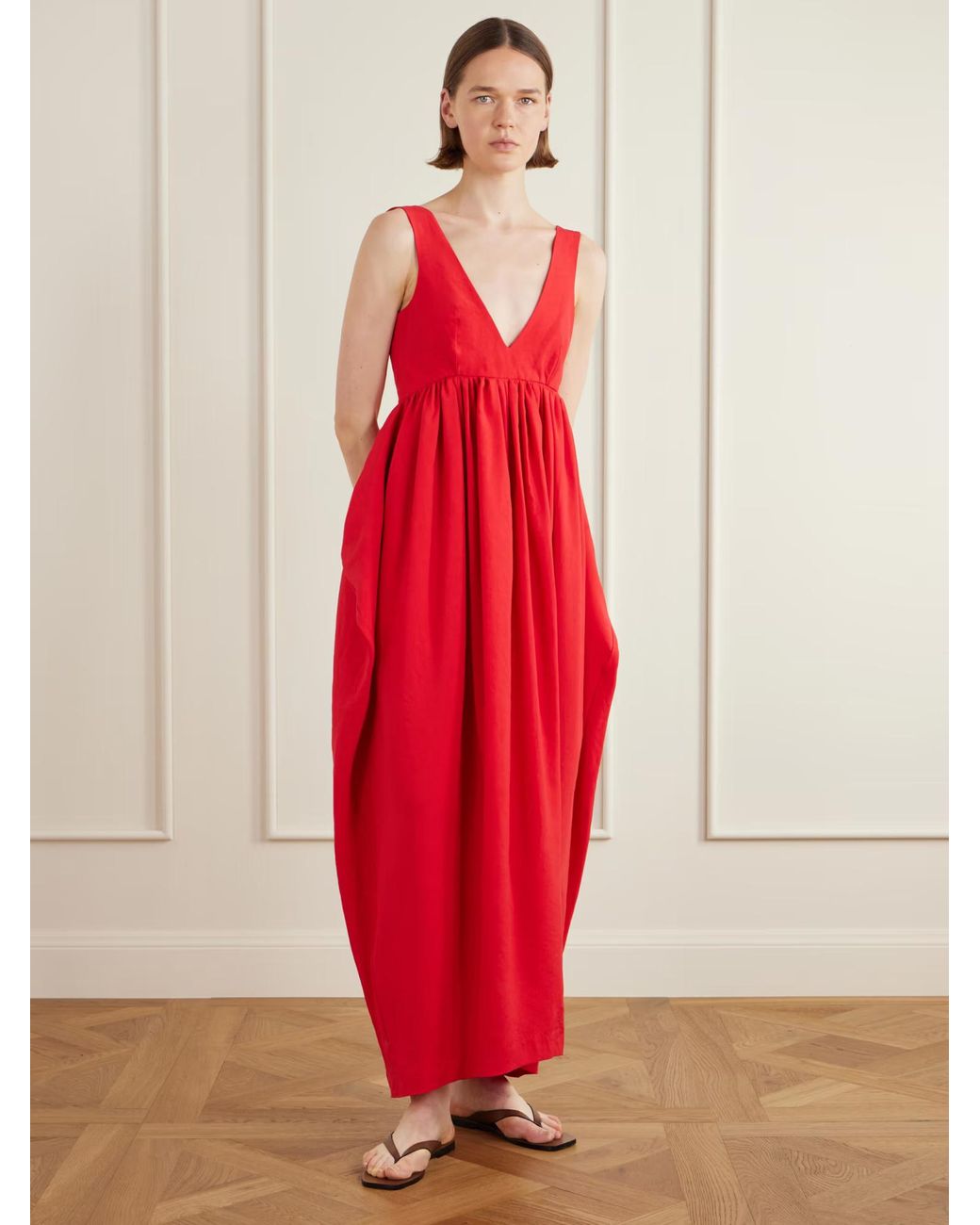 Rohe Red Dazu Dress