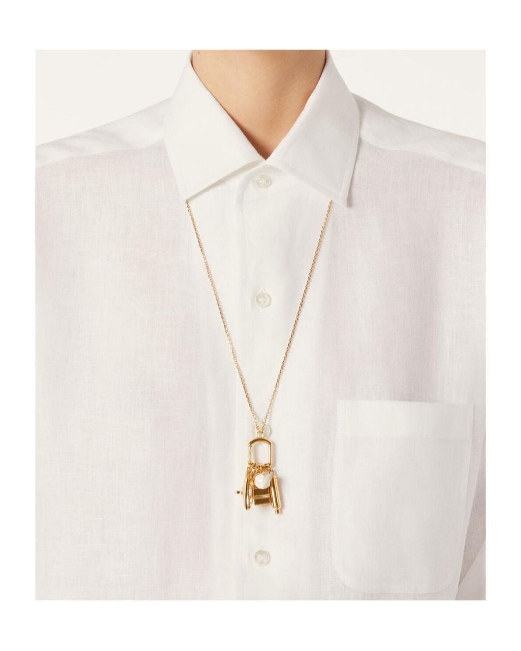 Loro Piana White André Shirt
