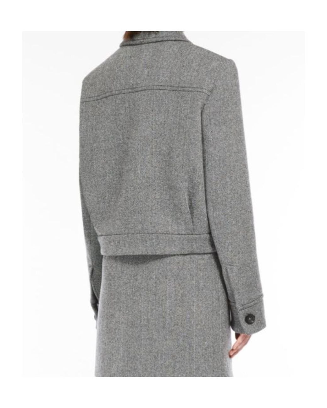 Sportmax Gray Francia Jacket