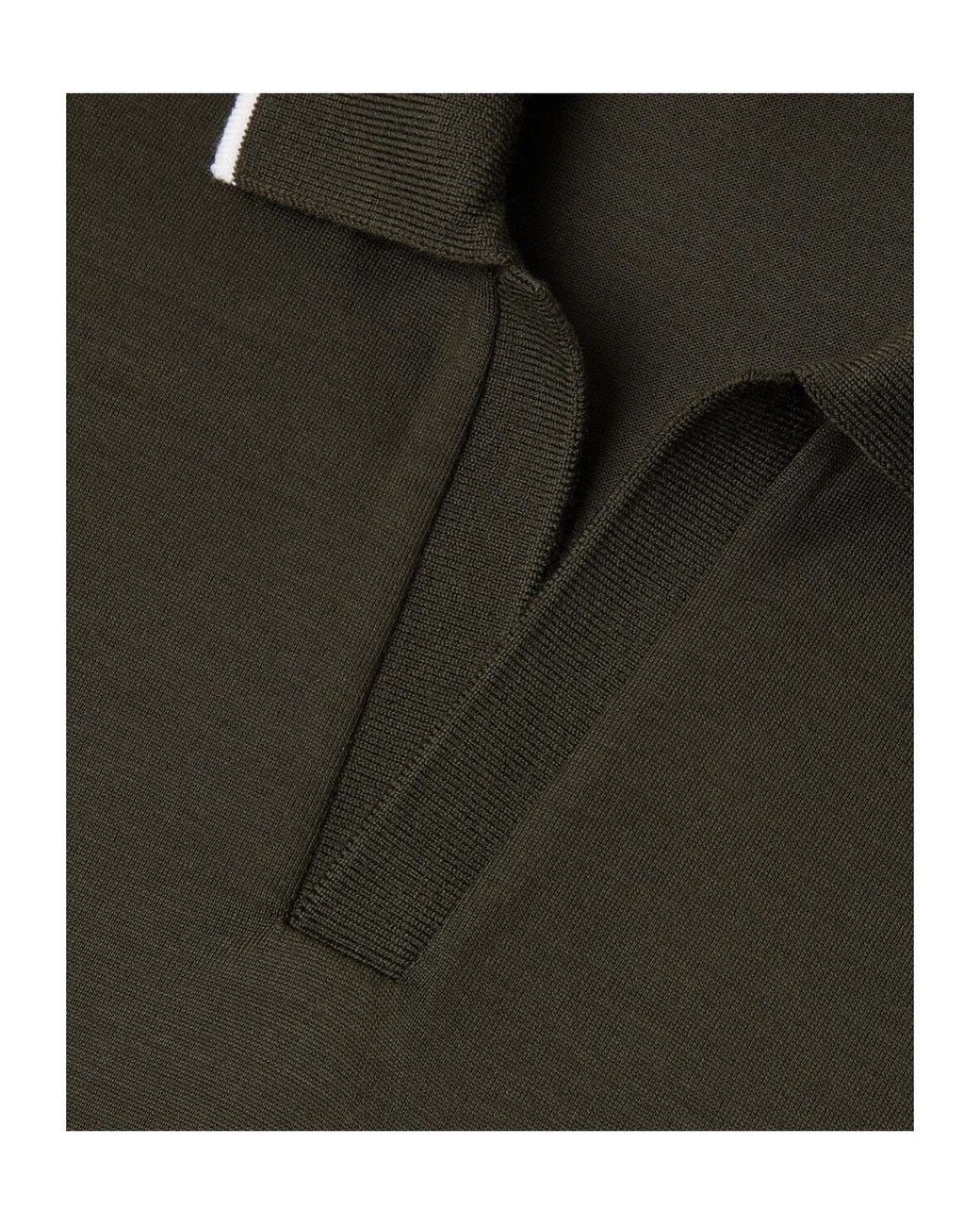 Loro Piana Green Waitaki Polo Shirt for men