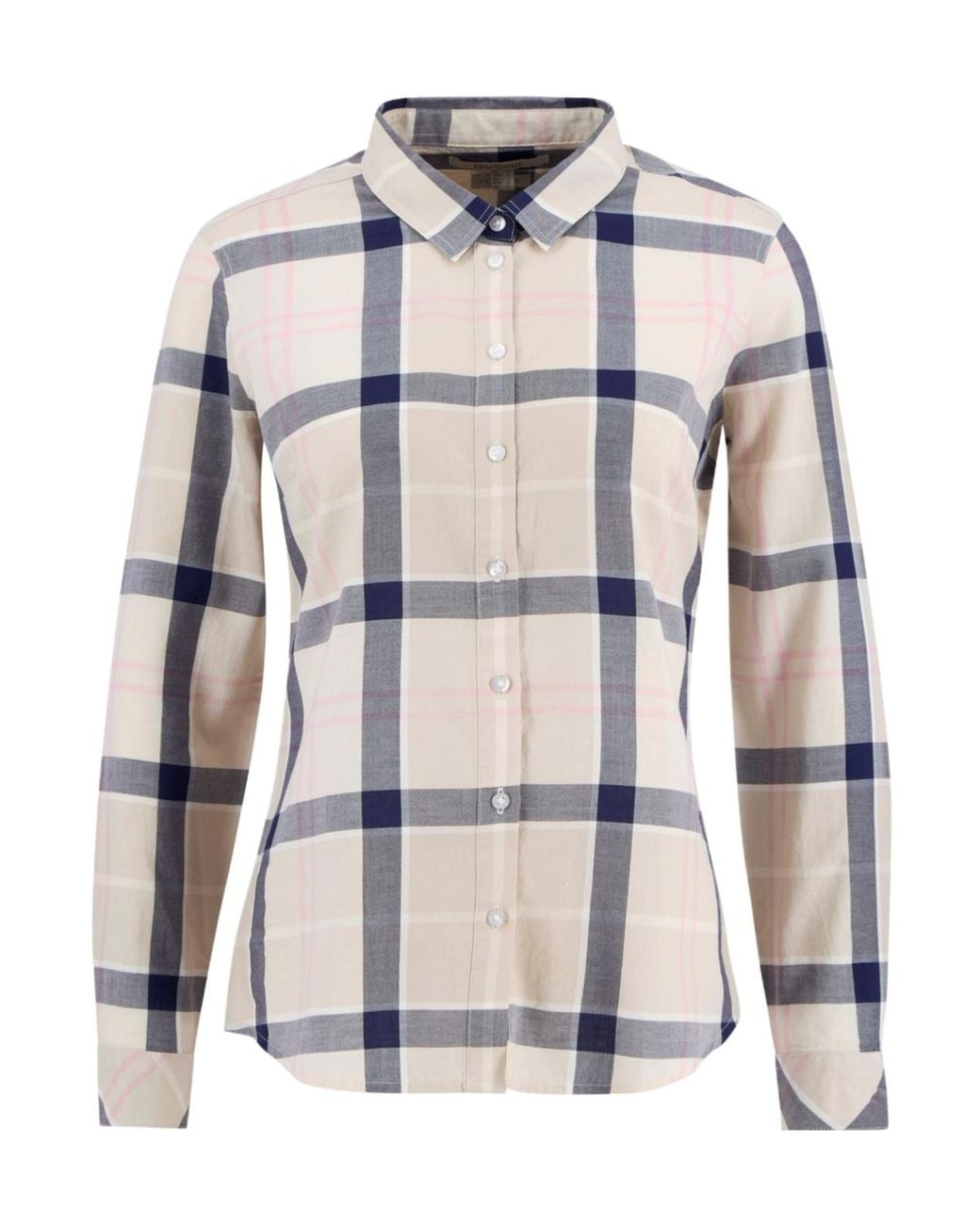 Barbour White Bredon Shirt