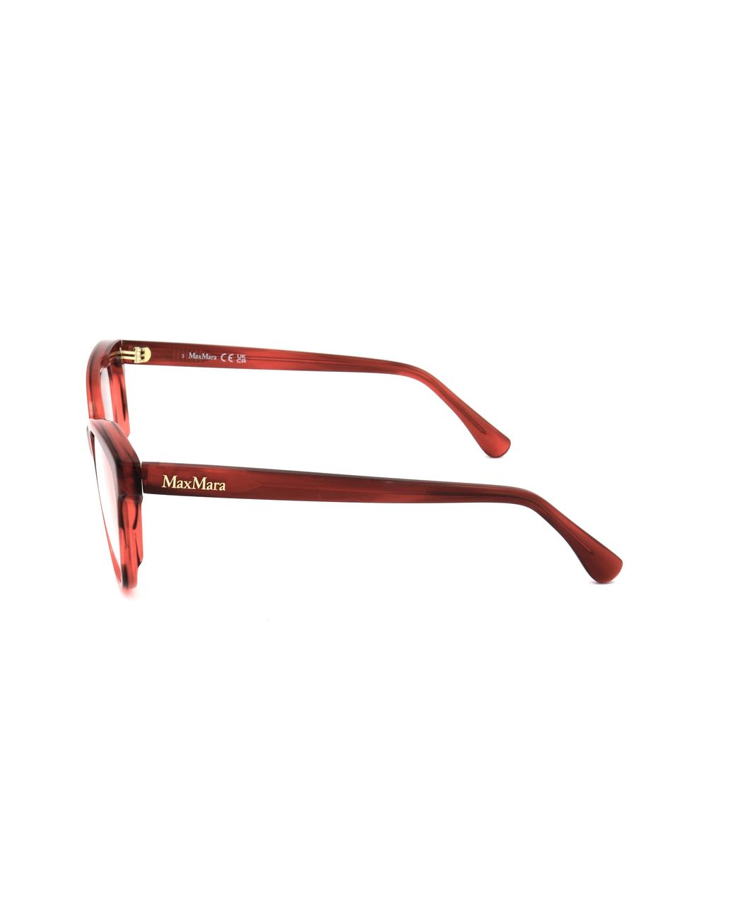 Max Mara Black Cat-Eye Frame Glasses