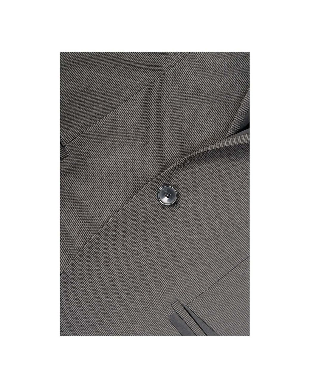 Boss Gray Boss Aleris Single-Breasted Blazer for men