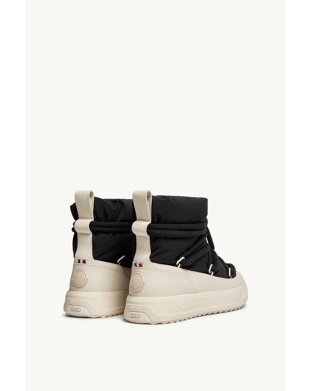 Moncler Black Altive Mid Snow Boots for men
