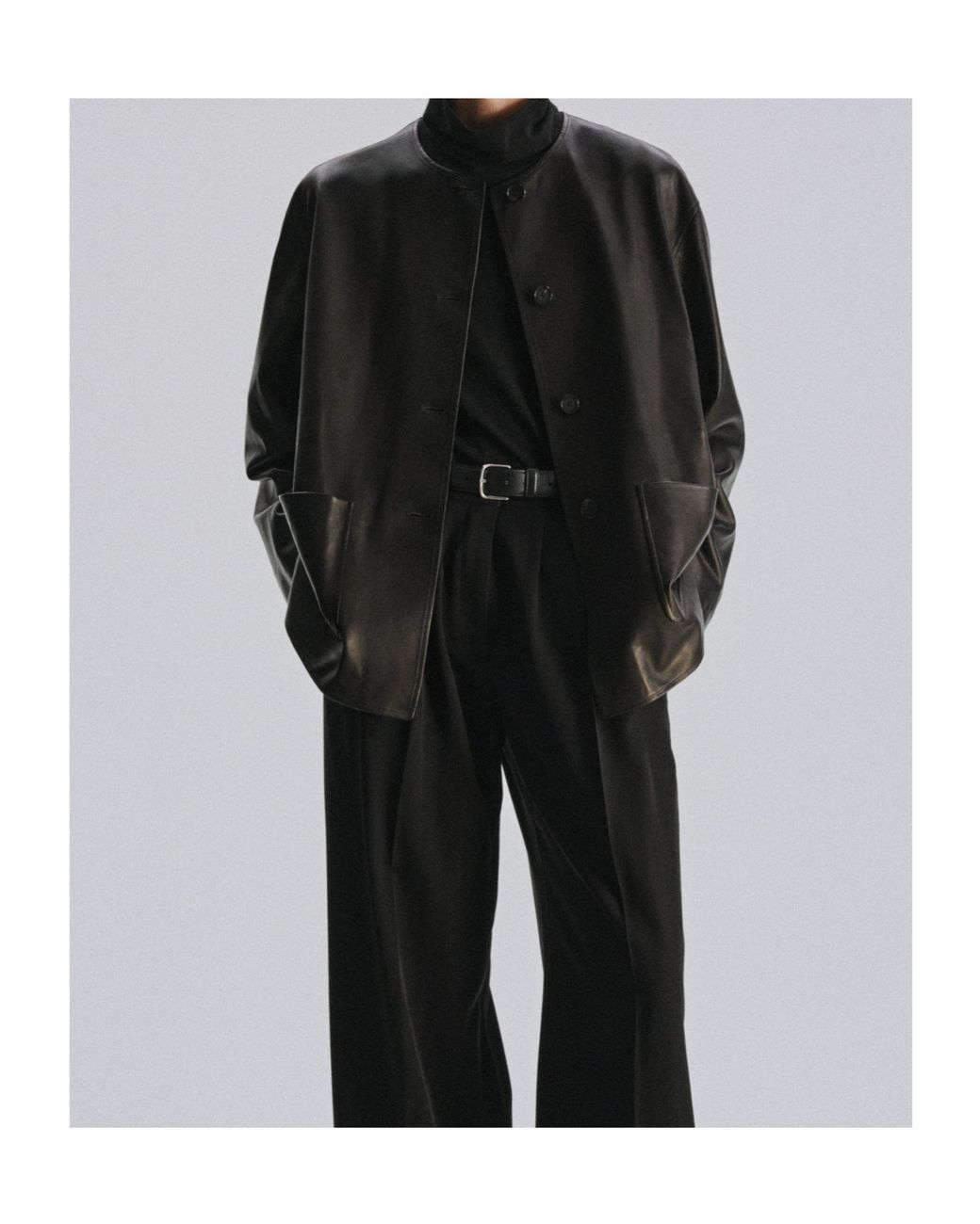 The Row Black Quintus Jacket