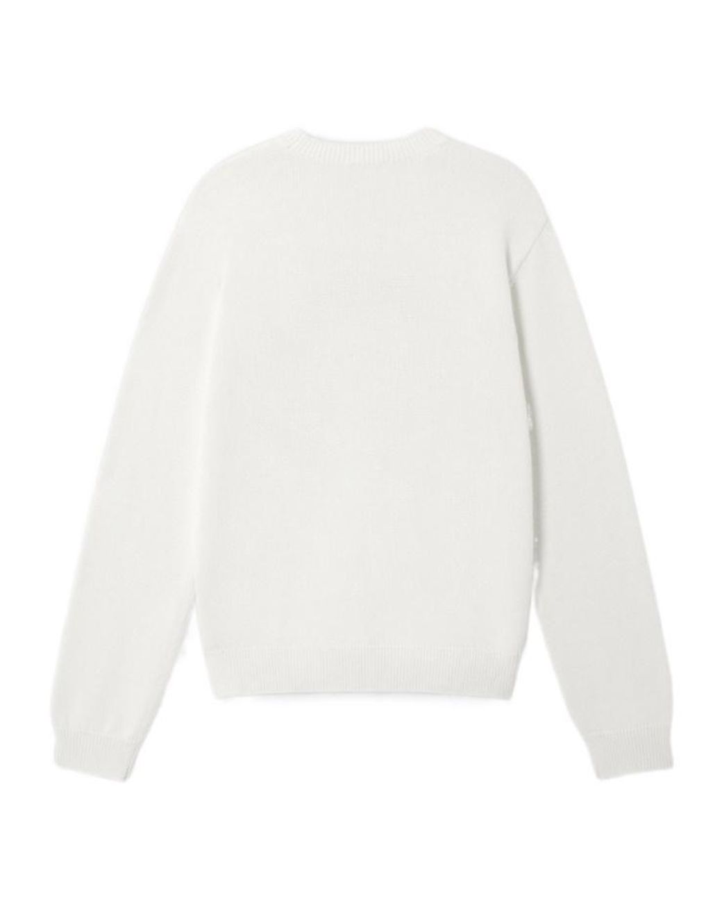 Casablanca White X Laduree Crew-Neck Cotton Jumper for men