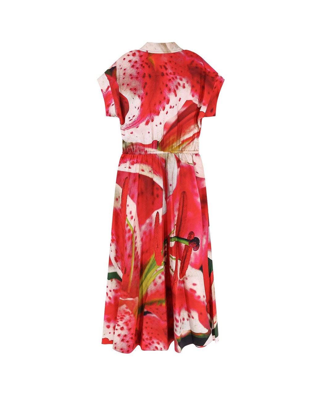 Tory Burch Red Dress With Print