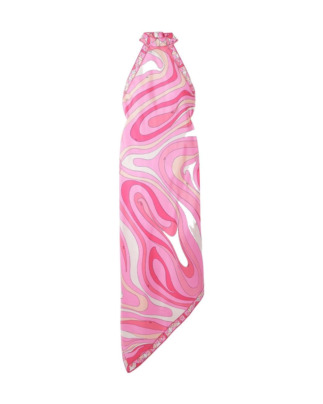 Emilio Pucci Pink Silk Dress