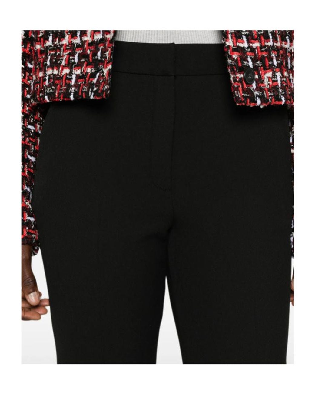 IRO Black Flared Casual Pants