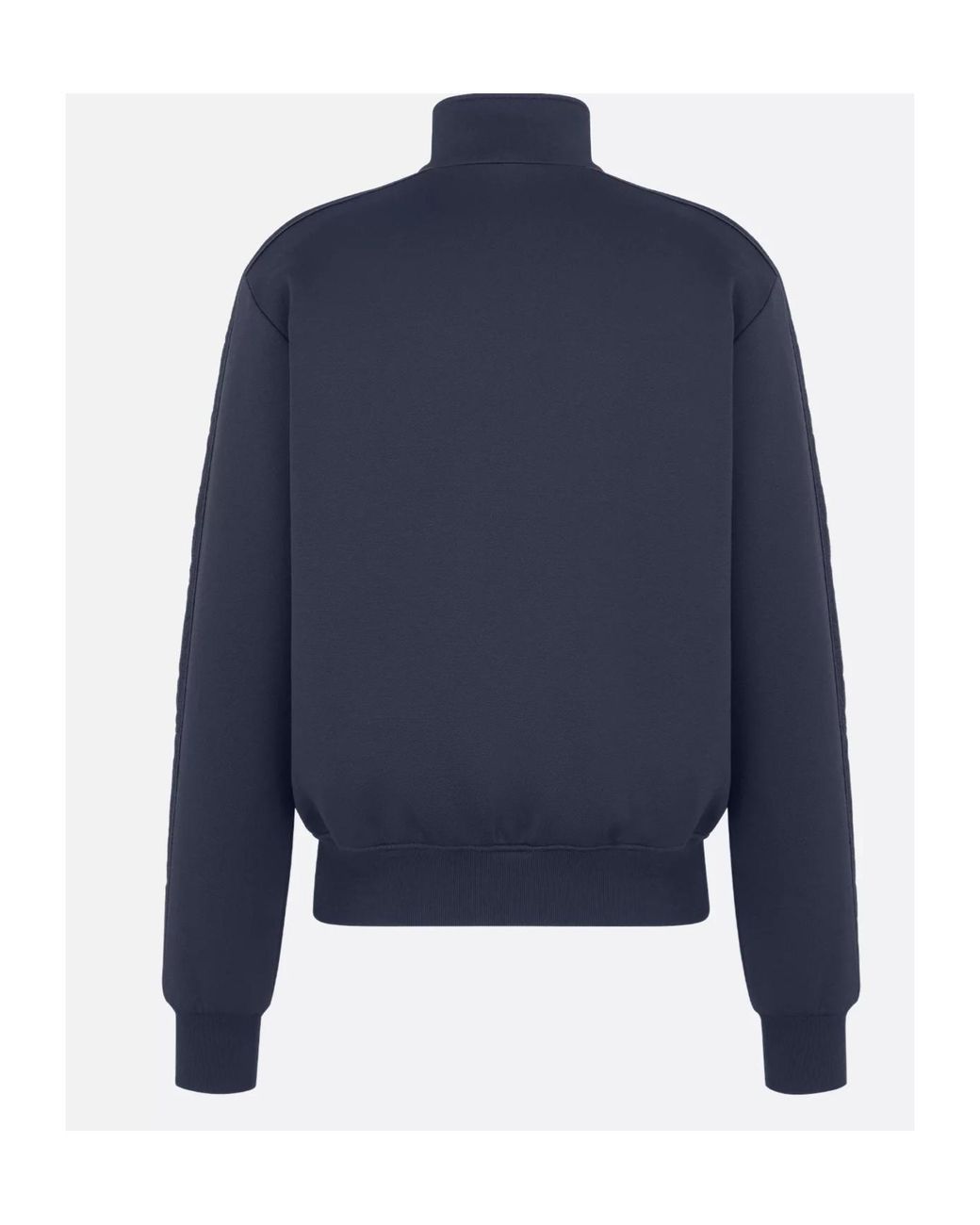 Dior Blue Homme Oblique Zip-Up Track Jacket for men
